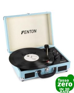 Fenton RP115 Turntable Blue