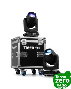 Beamz Tiger 9R 2pcs con flightcase