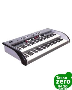 Tastiera midi doppio manuale, 2x61 waterfall