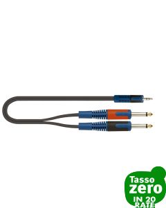 Quiklok RKSA-140-2 Minijack Stereo/2 Jack Mono