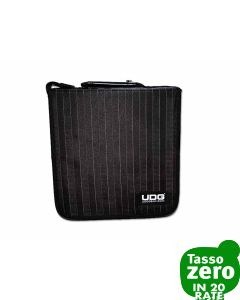 UDG CD Wallet 128 Black Grey Stripe 