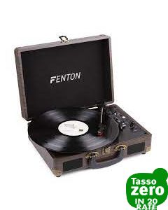 Fenton RP115B Record Player Bt Brown Wood