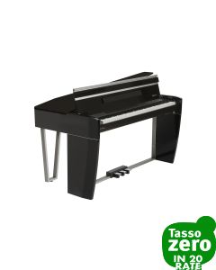 Dexibell Vivo H10 MG Mini Grand Piano Black Polished