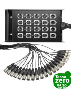 Quiklok BOX-636-10K Stage Box Audio System