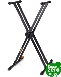 Hercules KS120B Ez Lok Double X-Keyboard Stand