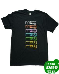 MOOG MUSIC Rainbow Spectrum Tee XXL