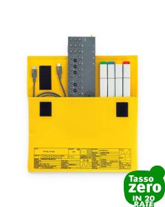 TEENAGE ENGINEERING TE PVC Roll up yellow Bag
