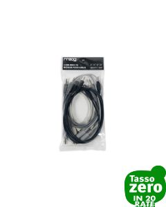 MOOG MUSIC Cable Set (8 pezzi) da 6, 12, 18 e 24’’