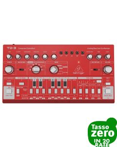 Behringer TD-3 RD Red