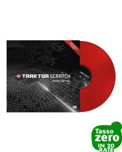 Native Instruments Traktor Scratch Control Vinyl MKII Red