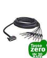 Alva AI25-8T3 Breakout Cable 3mt. DB25 M - 8 Jack TRS M